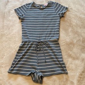 Stripped Romper